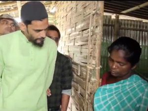 আক্রান্ত আদিবাসী শ্রমিক পরিবারগুলির সঙ্গে সাক্ষাৎ করলেন নওসাদ সিদ্দিকী
